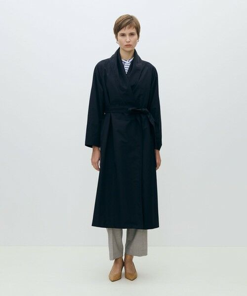 TOMORROWLAND / トゥモローランド その他アウター | スムースクロス ベルテッドガウンコート | 詳細12