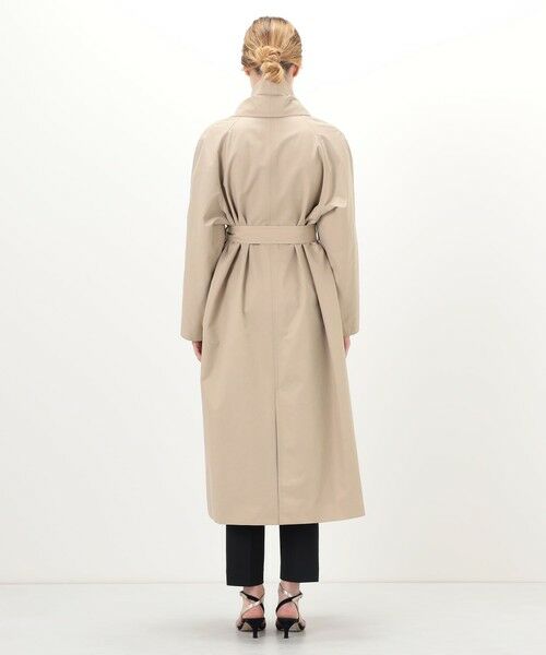 TOMORROWLAND / トゥモローランド その他アウター | スムースクロス ベルテッドガウンコート | 詳細4