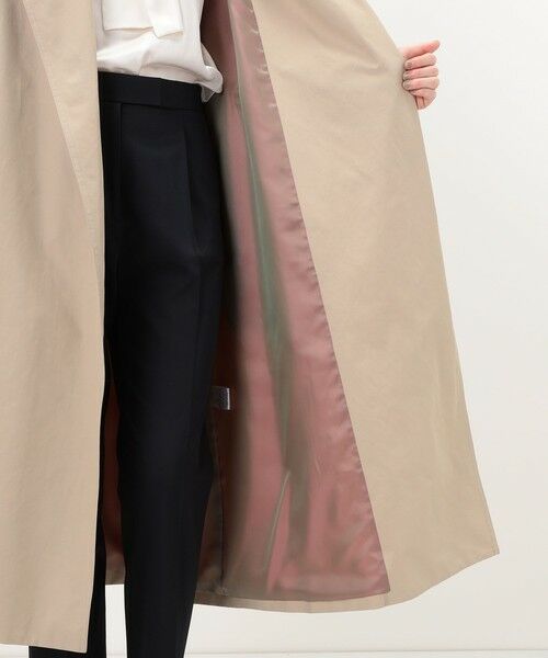 TOMORROWLAND / トゥモローランド その他アウター | スムースクロス ベルテッドガウンコート | 詳細5