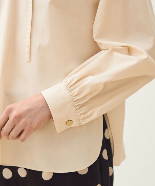 TOMORROWLAND / トゥモローランド シャツ・ブラウス | ライトモールスキン ラッフルブラウス | 詳細6