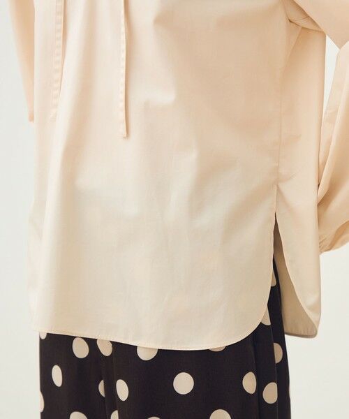 TOMORROWLAND / トゥモローランド シャツ・ブラウス | ライトモールスキン ラッフルブラウス | 詳細7