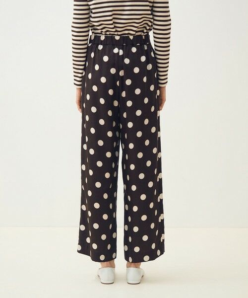 TOMORROWLAND / トゥモローランド その他パンツ | キュプラシルクドットプリント ストレートパンツ | 詳細4