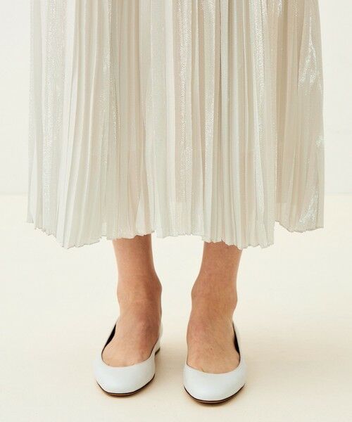 TOMORROWLAND / トゥモローランド ロング・マキシ丈スカート | 【WEB先行予約】シルバーオーガンジー スイングプリーツスカート | 詳細7