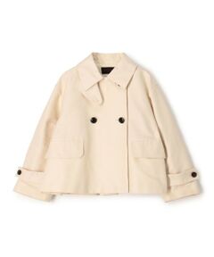 TOMORROWLAND / トゥモローランド その他アウター | コットンシルクグログラン トラペーズジャケット