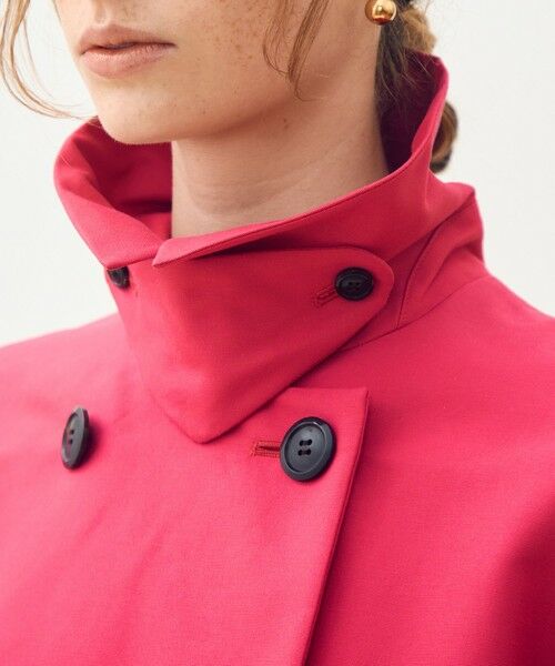 TOMORROWLAND / トゥモローランド その他アウター | コットンシルクグログラン トラペーズジャケット | 詳細7