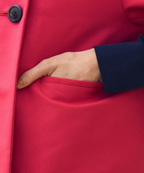 TOMORROWLAND / トゥモローランド その他アウター | コットンシルクグログラン トラペーズジャケット | 詳細9