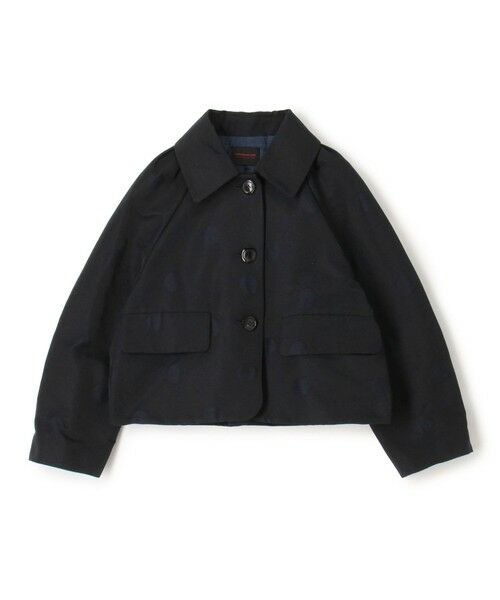 TOMORROWLAND / トゥモローランド その他アウター | グログランドット ショートジャケット（69 ネイビー）