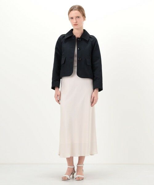 TOMORROWLAND / トゥモローランド その他アウター | グログランドット ショートジャケット | 詳細1