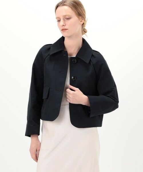 TOMORROWLAND / トゥモローランド その他アウター | グログランドット ショートジャケット | 詳細2