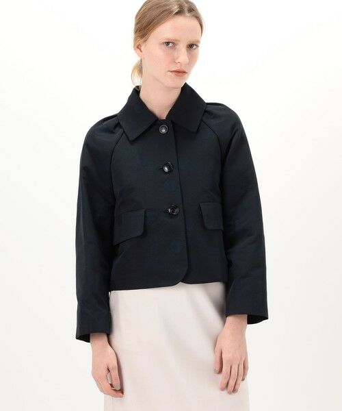 TOMORROWLAND / トゥモローランド その他アウター | グログランドット ショートジャケット | 詳細3