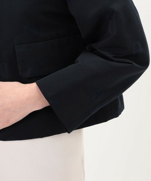 TOMORROWLAND / トゥモローランド その他アウター | グログランドット ショートジャケット | 詳細9