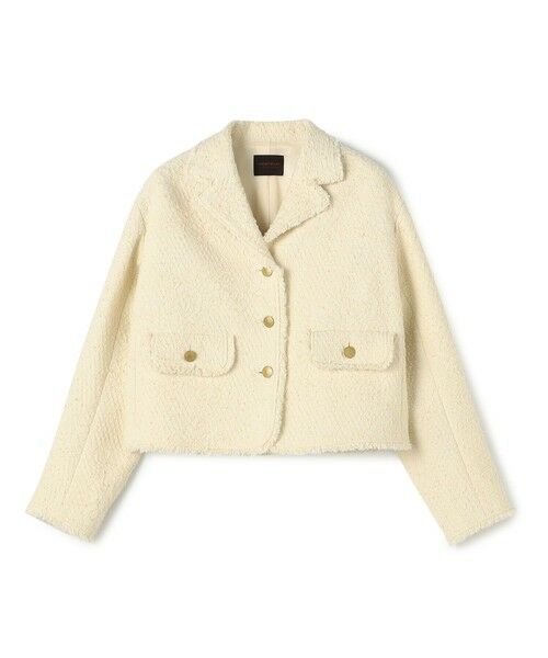 TOMORROWLAND / トゥモローランド テーラードジャケット | パンソッティ ショートテーラードジャケット（41 ライトベージュ）