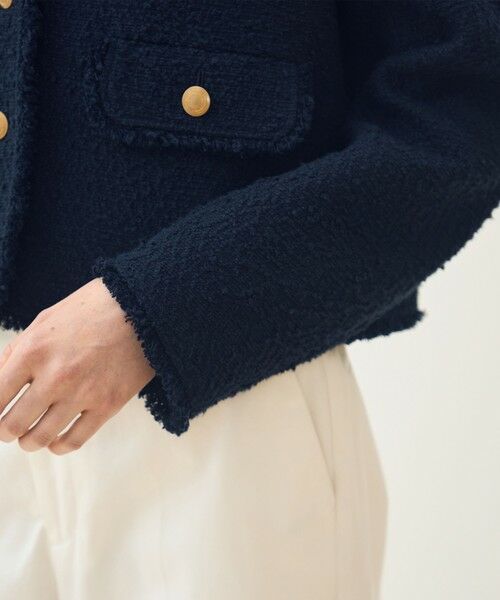 TOMORROWLAND / トゥモローランド テーラードジャケット | パンソッティ ショートテーラードジャケット | 詳細7