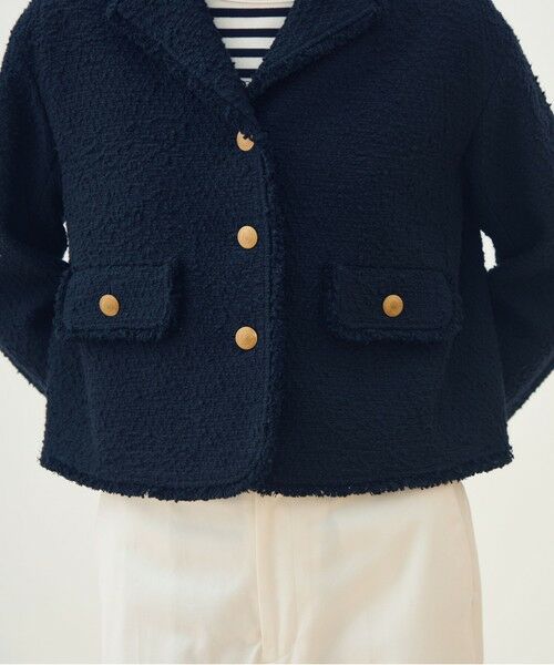 TOMORROWLAND / トゥモローランド テーラードジャケット | パンソッティ ショートテーラードジャケット | 詳細9