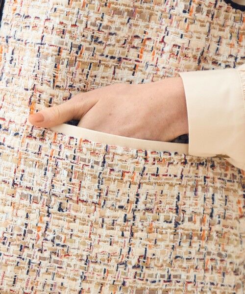 TOMORROWLAND / トゥモローランド ベスト | ホロウファンシーツイード トリミングジレ | 詳細8