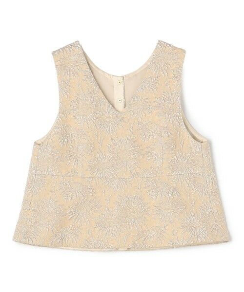 TOMORROWLAND / トゥモローランド ベスト | 【WEB先行予約】ソリアビーストレッチ フロンタブルジレ（42 ライトベージュ系）