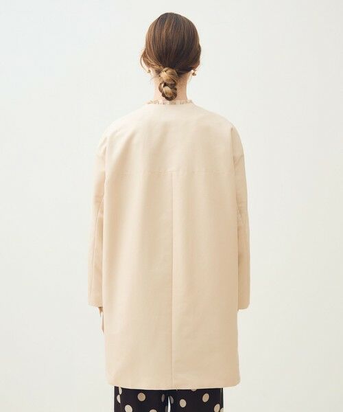 TOMORROWLAND / トゥモローランド その他アウター | コットンシルクグログラン ノーカラーコート | 詳細4