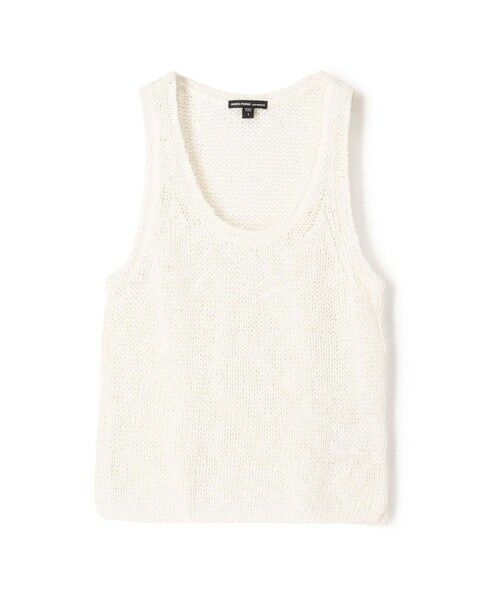 TOMORROWLAND / トゥモローランド ニット・セーター | コットンリネンニットタンクトップ WVP3142（11 ホワイト）