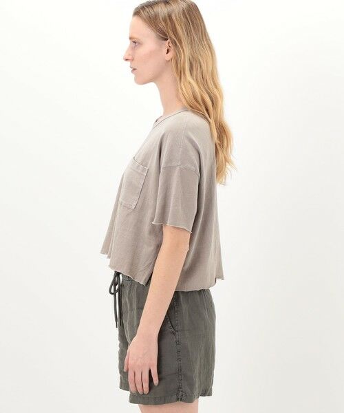 TOMORROWLAND / トゥモローランド Tシャツ | クロップドリラックスフィットポケットTシャツ WRBJ3168 | 詳細3