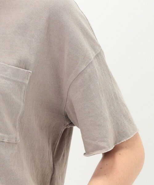 TOMORROWLAND / トゥモローランド Tシャツ | クロップドリラックスフィットポケットTシャツ WRBJ3168 | 詳細7