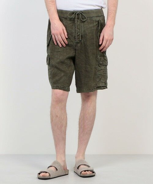 TOMORROWLAND / トゥモローランド ショート・ハーフ・半端丈パンツ | テクスチャードリネン ショートパンツ MTXL4313 | 詳細1