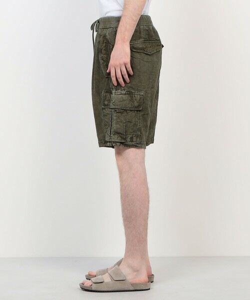 TOMORROWLAND / トゥモローランド ショート・ハーフ・半端丈パンツ | テクスチャードリネン ショートパンツ MTXL4313 | 詳細3