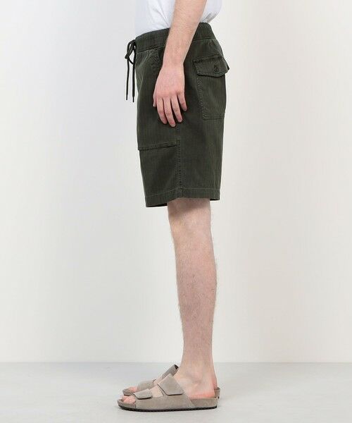 TOMORROWLAND / トゥモローランド ショート・ハーフ・半端丈パンツ | ヘリンボーンツイルユーティリティショートパンツ MHBS4302 | 詳細3