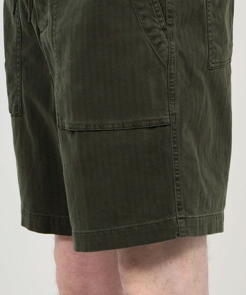 TOMORROWLAND / トゥモローランド ショート・ハーフ・半端丈パンツ | ヘリンボーンツイルユーティリティショートパンツ MHBS4302 | 詳細8