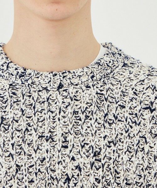 TOMORROWLAND / トゥモローランド ニット・セーター | コットンダップル クルーネックプルオーバー | 詳細5