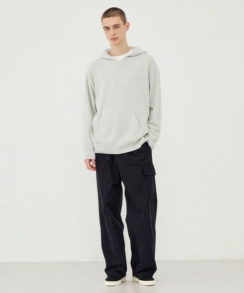 TOMORROWLAND / トゥモローランド ニット・セーター | シルク フーデッドプルオーバー | 詳細1