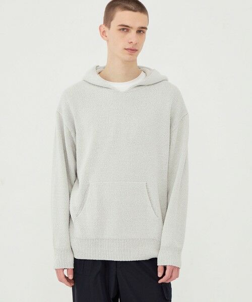 TOMORROWLAND / トゥモローランド ニット・セーター | シルク フーデッドプルオーバー | 詳細2