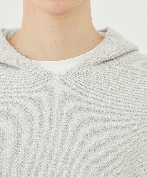 TOMORROWLAND / トゥモローランド ニット・セーター | シルク フーデッドプルオーバー | 詳細5