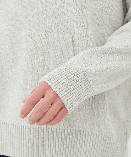 TOMORROWLAND / トゥモローランド ニット・セーター | シルク フーデッドプルオーバー | 詳細6