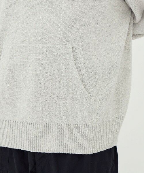 TOMORROWLAND / トゥモローランド ニット・セーター | シルク フーデッドプルオーバー | 詳細8