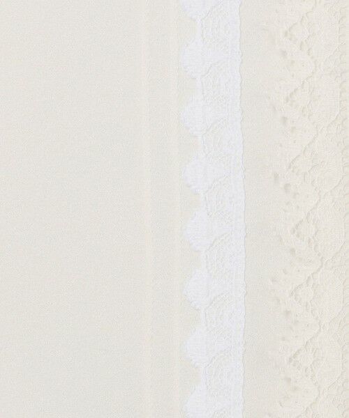 TOMORROWLAND / トゥモローランド シャツ・ブラウス | シアーレースコラージュ マルチレーステープブラウス | 詳細11