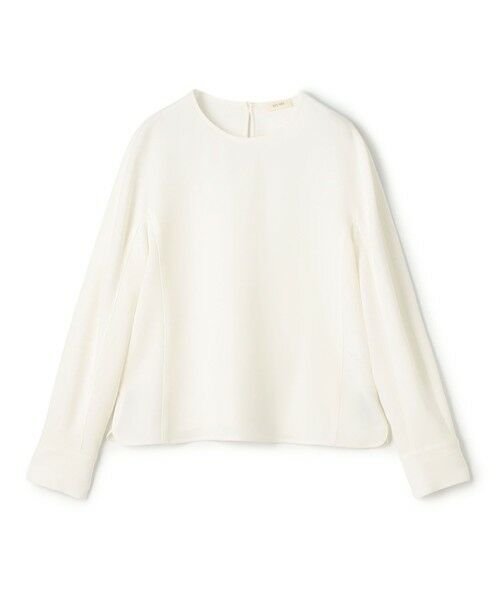TOMORROWLAND / トゥモローランド シャツ・ブラウス | ライトダブルクロス クルーネックプルオーバー（11 ホワイト）