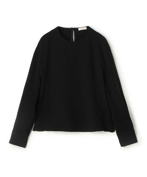 TOMORROWLAND / トゥモローランド シャツ・ブラウス | ライトダブルクロス クルーネックプルオーバー（19 ブラック）