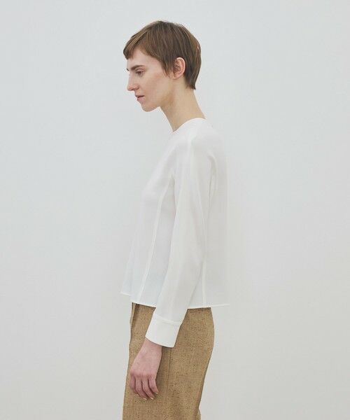 TOMORROWLAND / トゥモローランド シャツ・ブラウス | ライトダブルクロス クルーネックプルオーバー | 詳細3