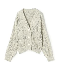 TOMORROWLAND / トゥモローランド カーディガン・ボレロ | コットンスパンコールムリネ Vネックカーディガン