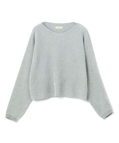 TOMORROWLAND / トゥモローランド ニット・セーター | テディヤーン ボートネックプルオーバー