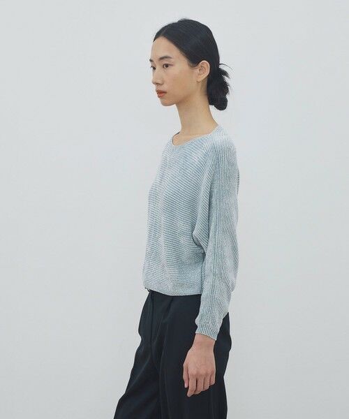 TOMORROWLAND / トゥモローランド ニット・セーター | テディヤーン ボートネックプルオーバー | 詳細4