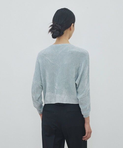 TOMORROWLAND / トゥモローランド ニット・セーター | テディヤーン ボートネックプルオーバー | 詳細5