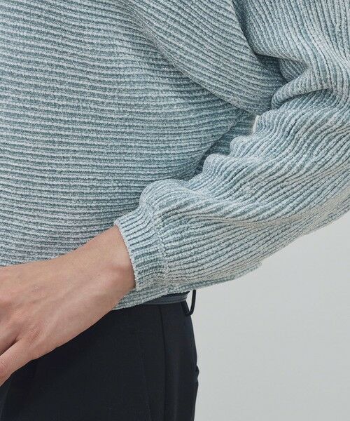 TOMORROWLAND / トゥモローランド ニット・セーター | テディヤーン ボートネックプルオーバー | 詳細7