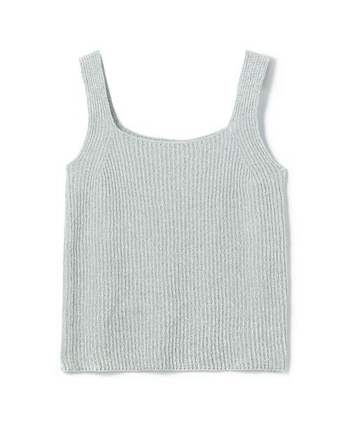TOMORROWLAND / トゥモローランド ニット・セーター | テディヤーン タンクトップ（63 ライトブルー）