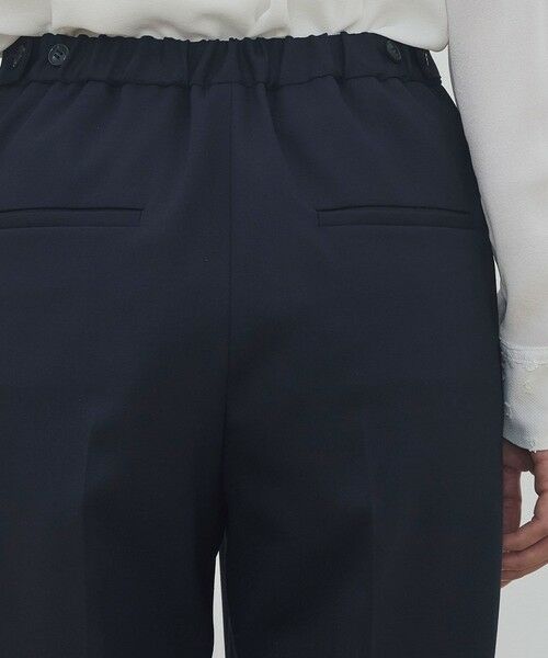 TOMORROWLAND / トゥモローランド スラックス・ドレスパンツ | ポリエステルウールバラシャ セミワイドパンツ | 詳細7