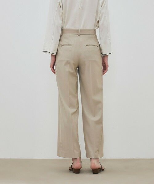 TOMORROWLAND / トゥモローランド スラックス・ドレスパンツ | 【WEB先行予約】ハイツイストギャバジン 2タックワイドパンツ | 詳細4