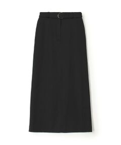 TOMORROWLAND / トゥモローランド ロング・マキシ丈スカート | ウールドスキン ベルデッドストレートスカート