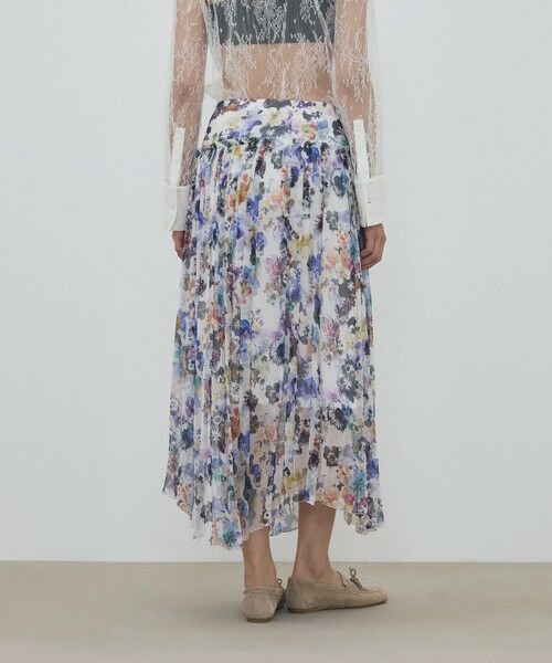 TOMORROWLAND / トゥモローランド ロング・マキシ丈スカート | ブルームスケーププリント ギャザーマキシスカート | 詳細4