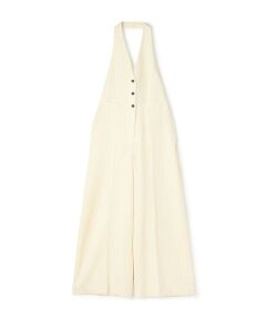 TOMORROWLAND / トゥモローランド サロペット・オールインワン | ウールドスキン ホルターネックジャンプスーツ