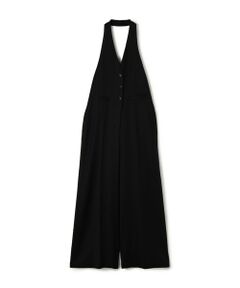 TOMORROWLAND / トゥモローランド サロペット・オールインワン | ウールドスキン ホルターネックジャンプスーツ